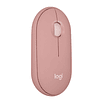 910-007048 MOUSE PEBBLE 2 M350S ROSADO