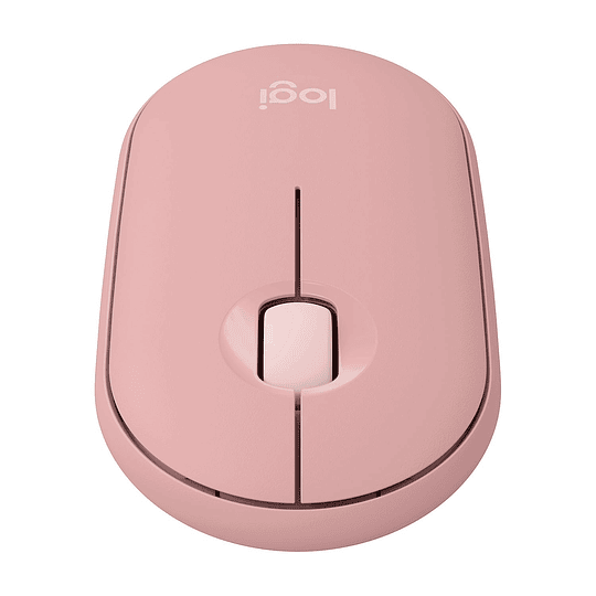 910-007048 MOUSE PEBBLE 2 M350S ROSADO