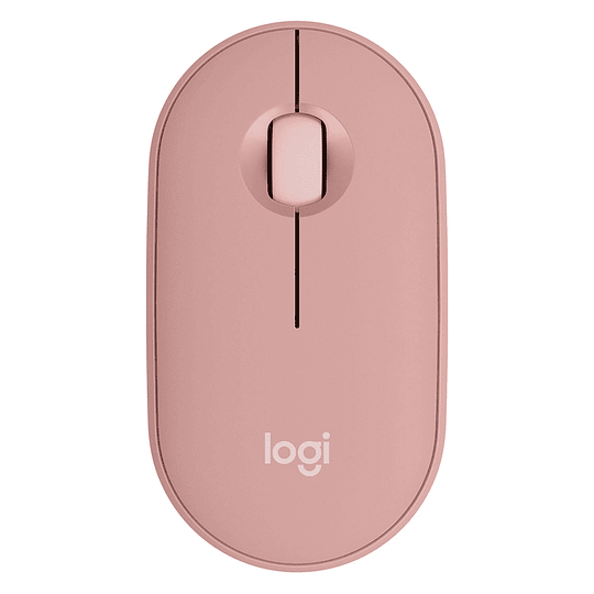 910-007048 MOUSE PEBBLE 2 M350S ROSADO
