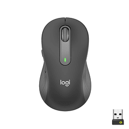 Mouse Inalámbrico Logitech Signature M650 negro
