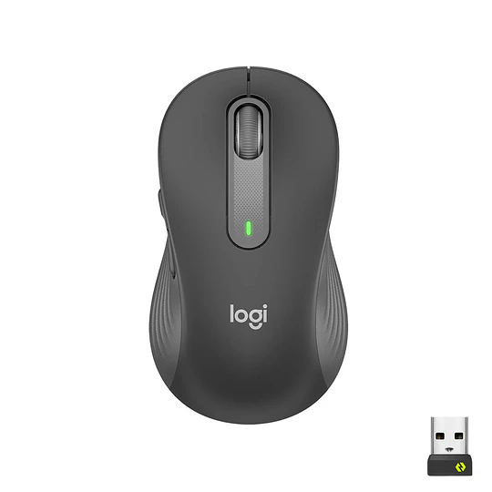 Mouse Inalámbrico Logitech Signature M650 negro