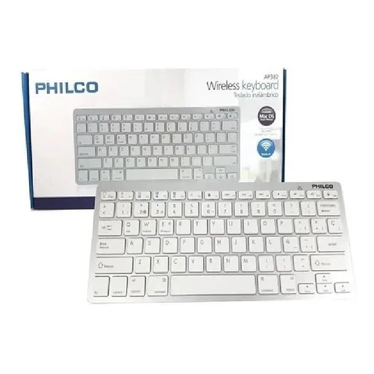 MINI TECLADO INALAMBRICO BLUETOOTH PARA APPLE/iPAD/iPHONE/MACBOOK PHILCO