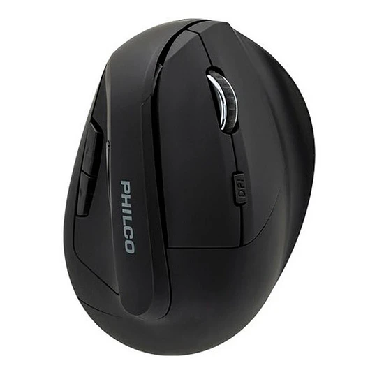 MOUSE INALÁMBRICO VERTICAL ERGONOMICO PRO USB 6B 1600DPI SPK7346 PHILCO
