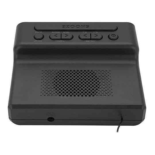 Radio Reloj 1006gr Philco Negro