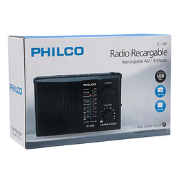 Radio Portátil Philco IC-18R AM/FM /usb/sd Bluetooth