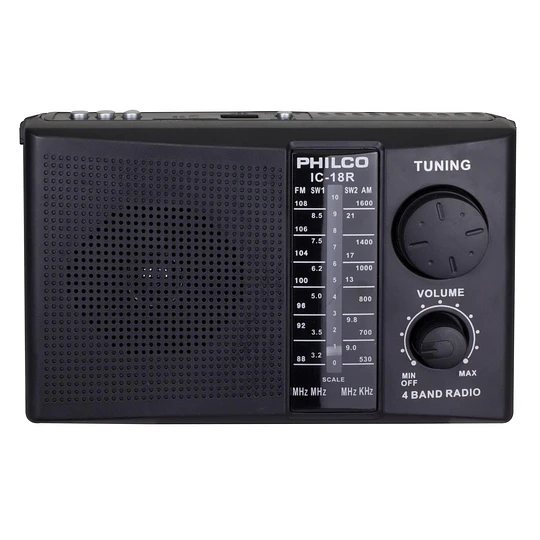 Radio Portátil Philco IC-18R AM/FM /usb/sd Bluetooth