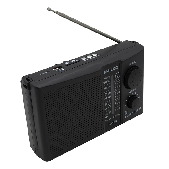 Radio Portátil Philco IC-18R AM/FM /usb/sd Bluetooth