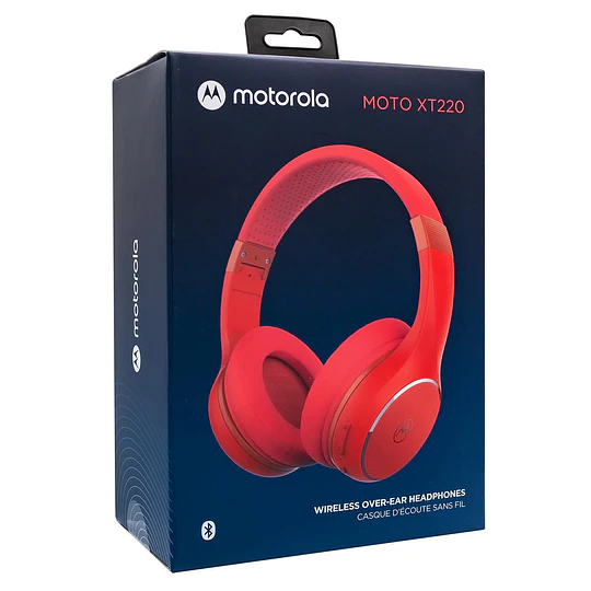 AUDIFONO BLUETOOTH XT 220 ROJO MOTOROLA