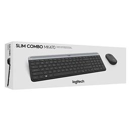 KIT TEC/MOU LOGITECH INALAM MK470 GRAPHITE