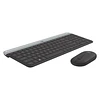 Kit Inalambrico teclado y mouse Logitech MK470 (Receptor USB, Grafito)