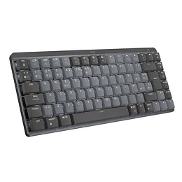 Teclado Mecánico Logitech MX Mechanical Mini, Bluetooth / Dongle USB, Grafito, Español