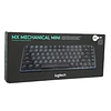 Teclado Mecánico Logitech MX Mechanical Mini, Bluetooth / Dongle USB, Grafito, Español
