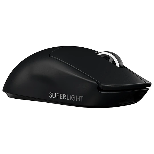 Mouse Gamer Inalámbrico Logitech G Pro X Superlight, Lightspeed, Sensor Hero, Color negro