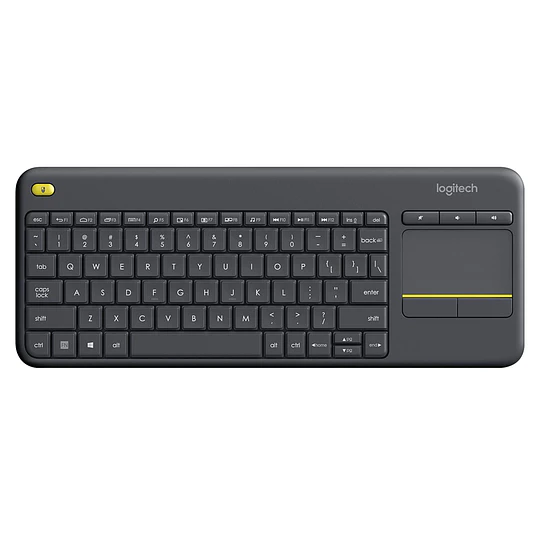 Teclado Wireless Touch Logitech K400 Plus Smart TV, Español