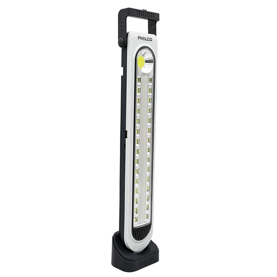 Lámpara LED Philco SL251 Recargable Solar 3600mAh, 45 LED, USB-A