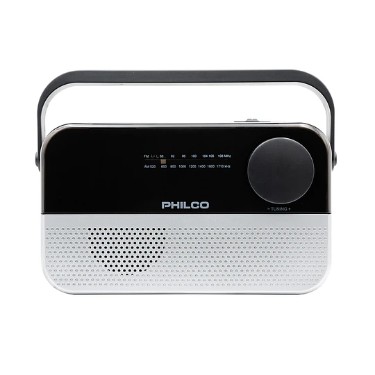 Radio Portátil Philco Pjr2200bt-sl Bluetooth Am/fm