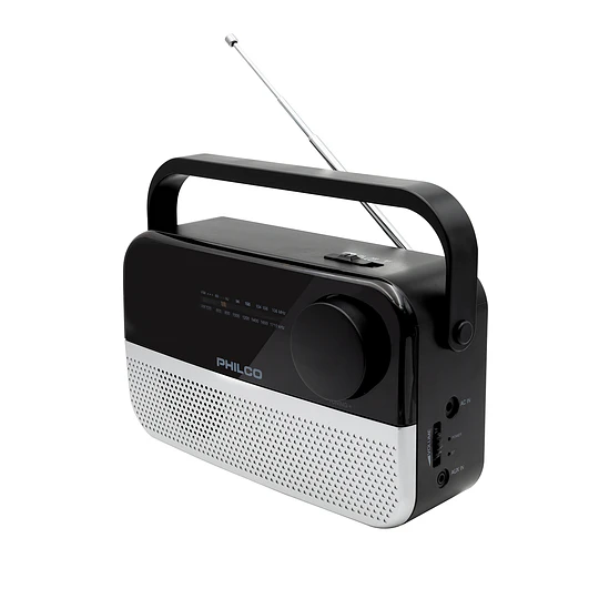 Radio Portátil Philco Pjr2200bt-sl Bluetooth Am/fm