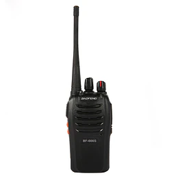 RADIO TRANSMISOR 2 VÍAS BF-666S 400-470Mhz BAOFENG