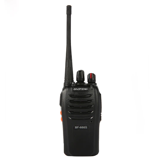 RADIO TRANSMISOR 2 VÍAS BF-666S 400-470Mhz BAOFENG