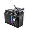 Radio Portátil Recargable con Panel Solar Bt ICX66 Philco