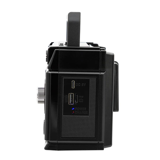 Radio Portátil Recargable con Panel Solar Bt ICX66 Philco