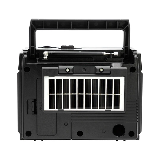 Radio Portátil Recargable con Panel Solar Bt ICX66 Philco