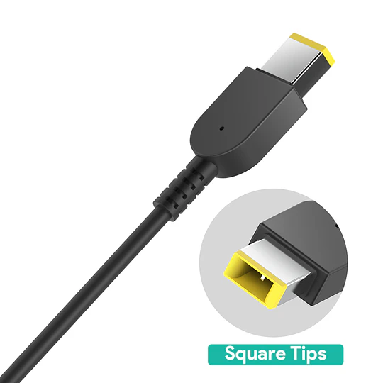 CARGADOR ULTRABOOK 20V / 3.25A LENOVO TIPO USB