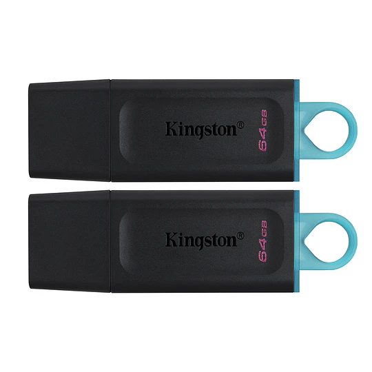 DTX/64GB-2P-TH PACK 2 PENDRIVE EXODIA 64GB (740617-325560) KINGSTON