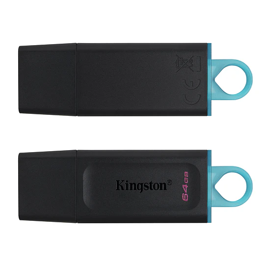 DTX/64GB-2P-TH PACK 2 PENDRIVE EXODIA 64GB (740617-325560) KINGSTON