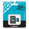 SDCG4/256GB MICROSDXC CANVAS GO PLUS GEN4 200MB/S A2 U3 V30