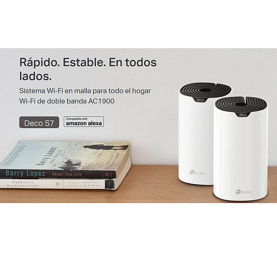 DECO S7 MESH TPLINK AC1900  2PACK WI-FI SYSTEM