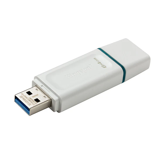 DTX/64GB PENDRIVE EXODIA 3.2 -64GB BLANCO KINGSTON