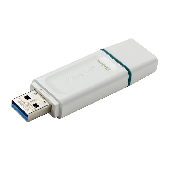 DTX/64GB PENDRIVE EXODIA 3.2 -64GB BLANCO KINGSTON