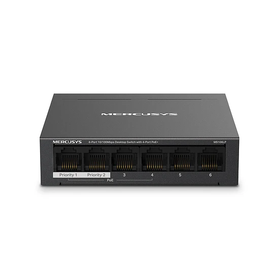  SWITCH MS106LP MERCUSYS 6P+4POE 10/100