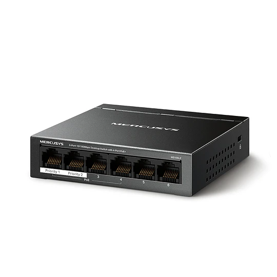  SWITCH MS106LP MERCUSYS 6P+4POE 10/100