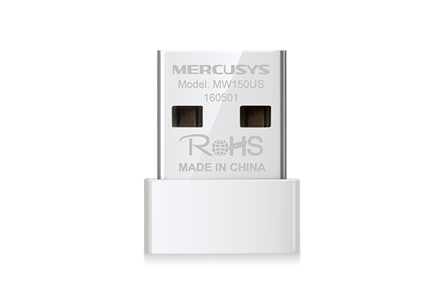 Adaptador WiFi Nano USB 150mbps Blanco N150 Mercusys