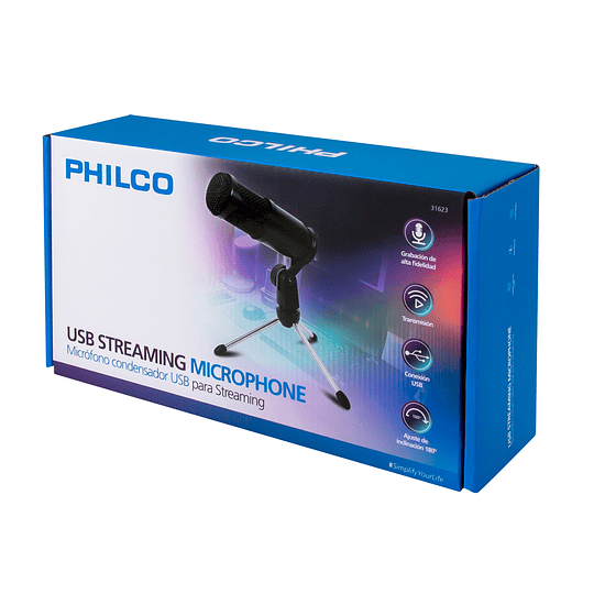 Microfono consensador PHILCO