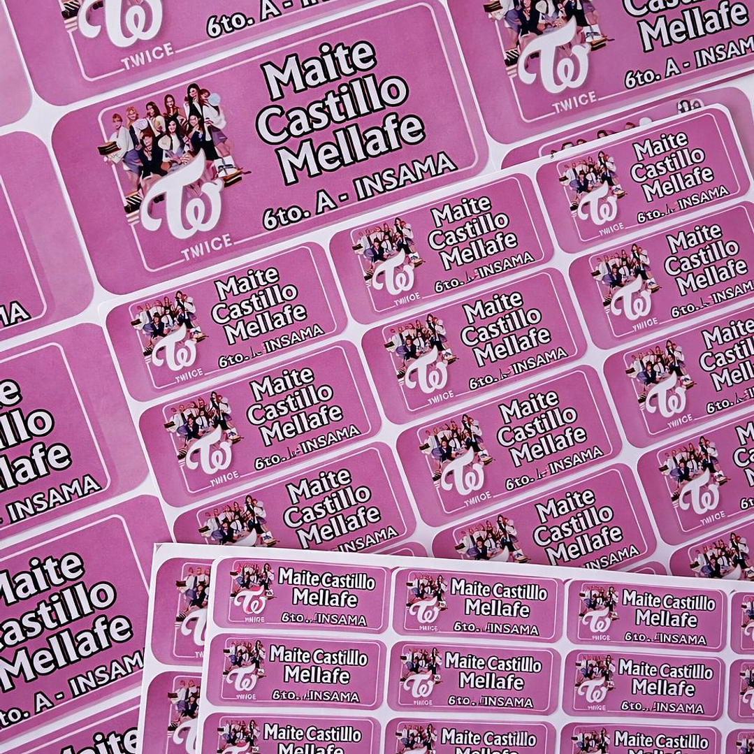 Pack Etiquetas Escolares 3