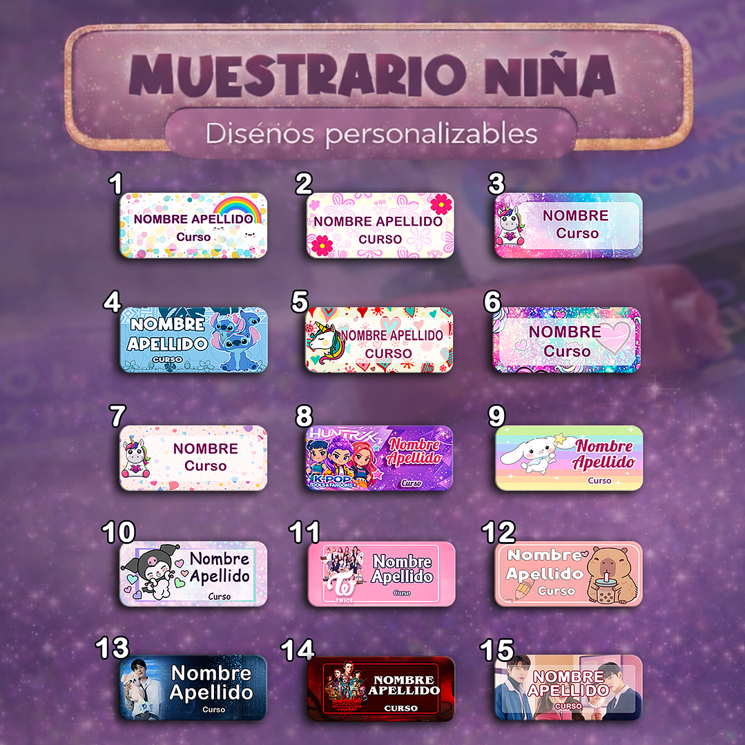 Promo Etiqueta Escolar + Etiqueta de Ropa 6