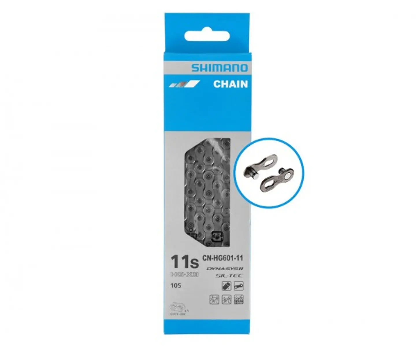 CADENA SHIMANO 11V Y 12V HG601 E-BIKE RATED 1