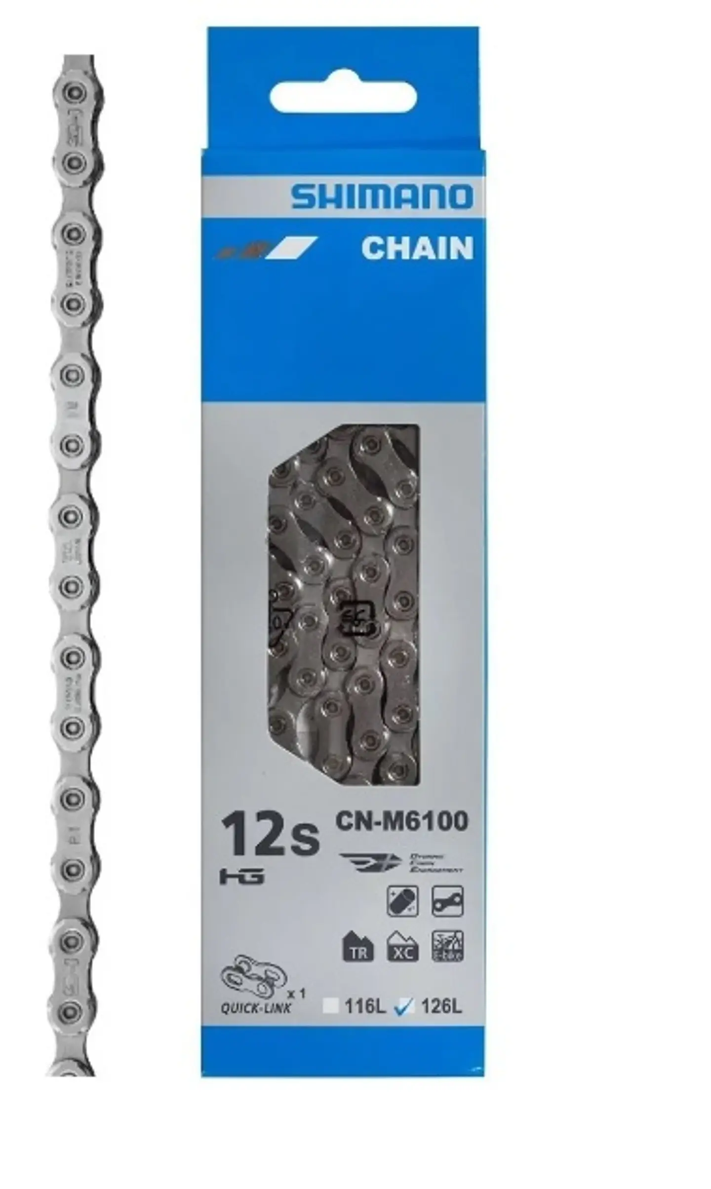 CADENA SHIMANO 11V Y 12V HG601 E-BIKE RATED 2