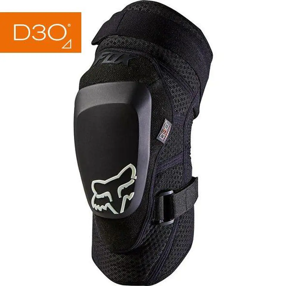 Rodilleras Bicicleta Launch Pro D3O® Negro Fox 1