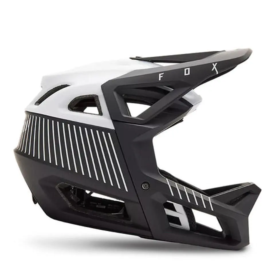 Casco Bicicleta Fox Proframe RS Mash Negro/Blanco  1