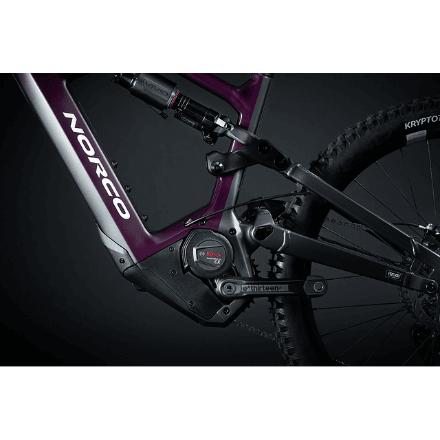 Preventa Bicicleta Electrica Range VLT C1 2024 Morado Norco