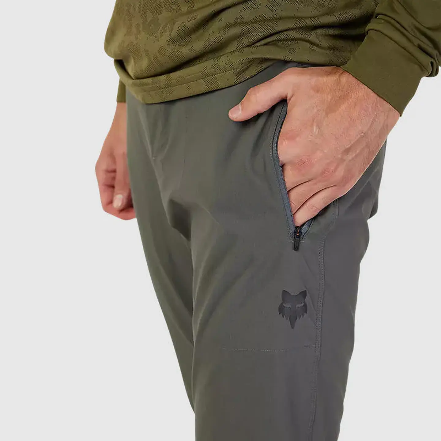 Pantalon Bicicleta Ranger Gris Fox 2