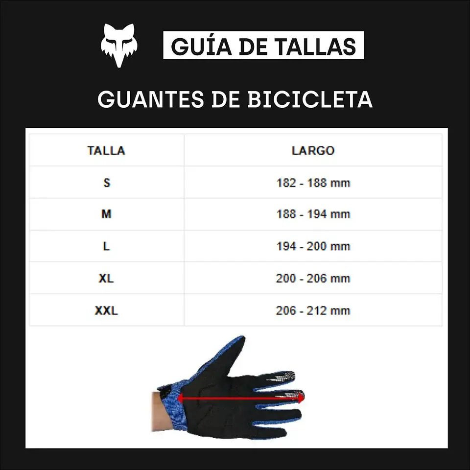 Guantes Bicicleta Defend D3O Naranjo Fox 3