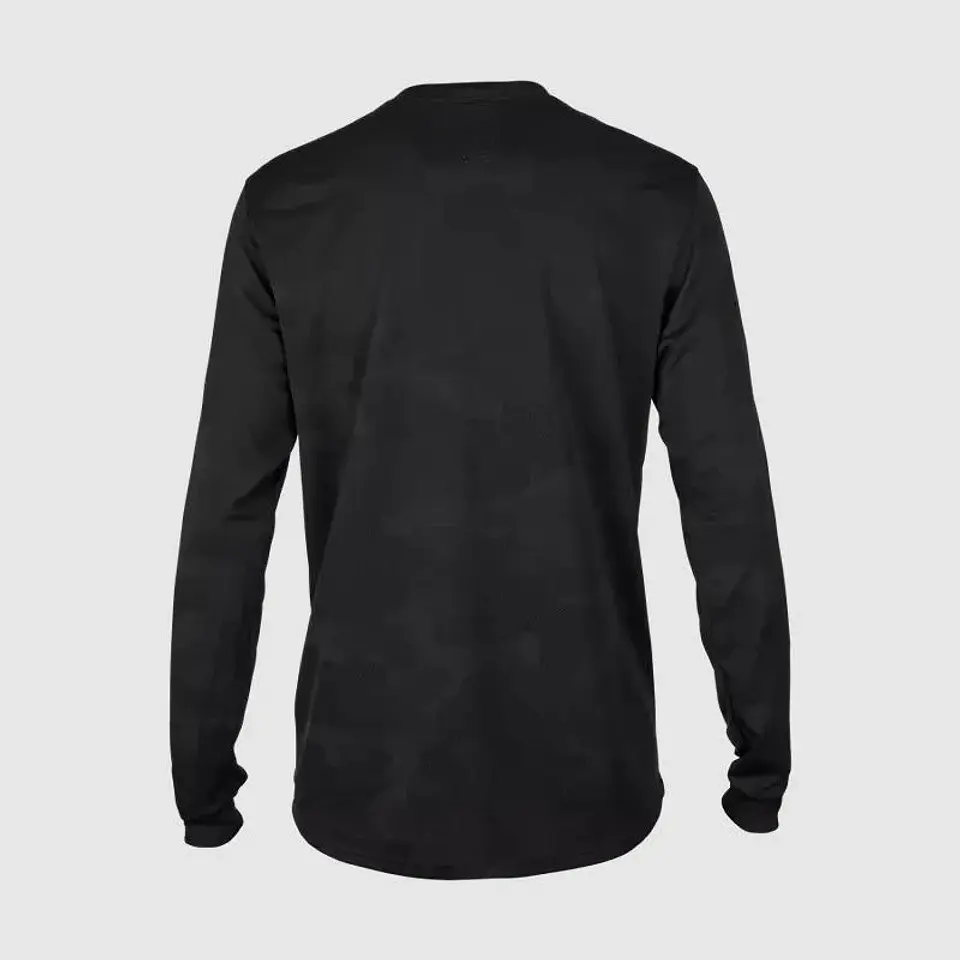 Polera Bicicleta Ranger TruDri™ Manga Larga Negro Fox 2