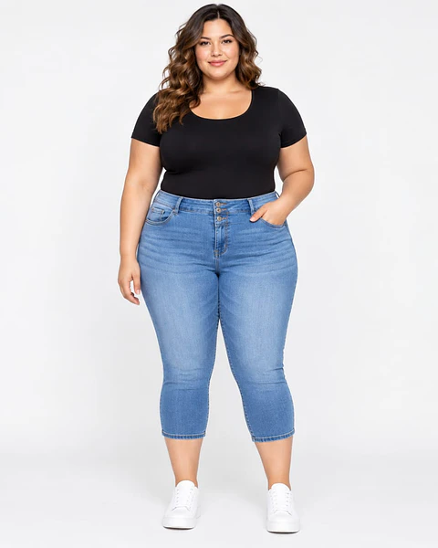 Jeans Capri Torrid Denim