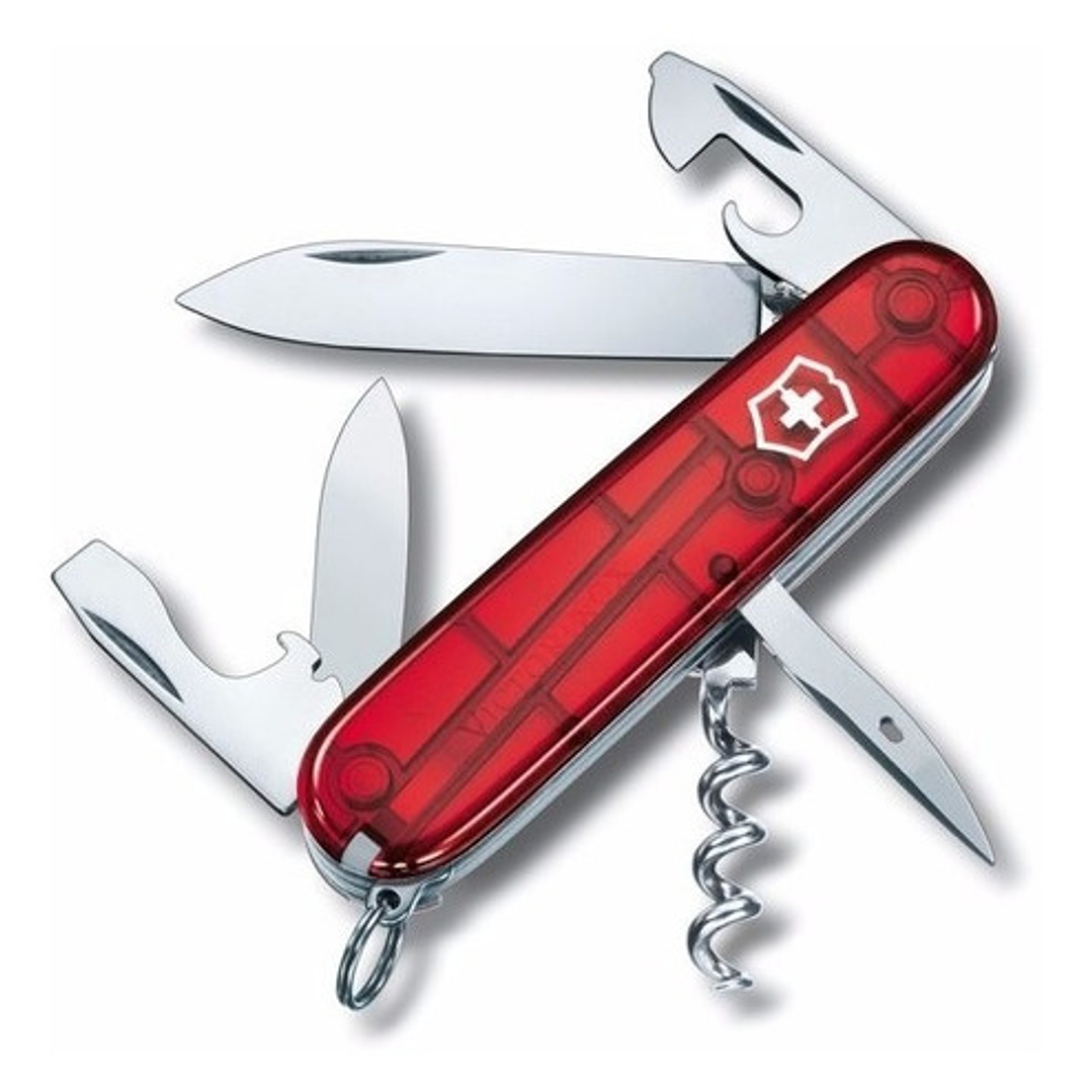 Navaja Victorinox Spartan Roja Transparente 1.3603.t Color Rojo 1
