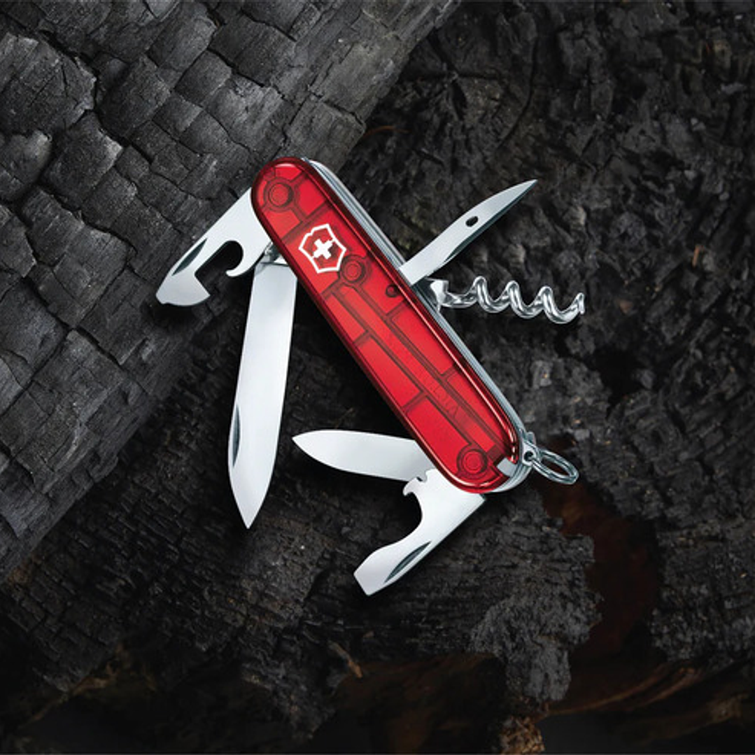 Navaja Victorinox Spartan Roja Transparente 1.3603.t Color Rojo 3